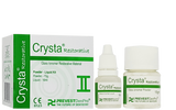 Prevest Crysta I Luting GIC Cement + Prevest Crysta II Restorative Cement