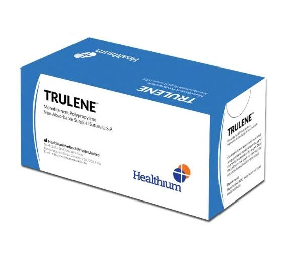 Healthium Trulene Sutures 0-18 (Non Absorbable Surgical Suture