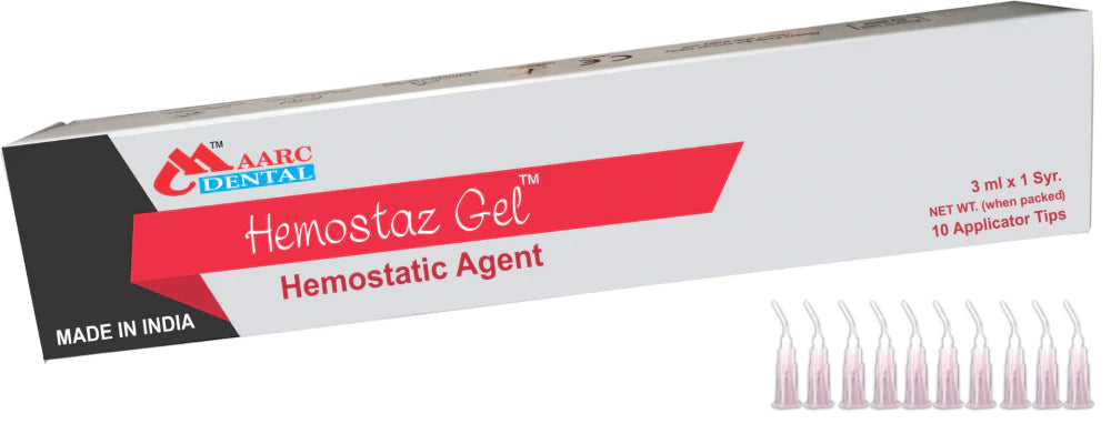 Maarc Dental Hemostaz Gel 3gm / Aluminium chloride Hemostatic Gel