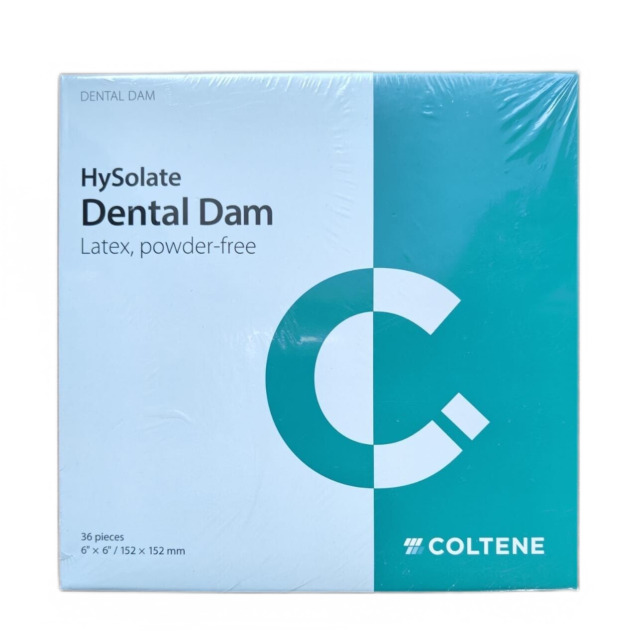 Coltene Hysolate Rubber Dental Dam Sheets (6 X 6)