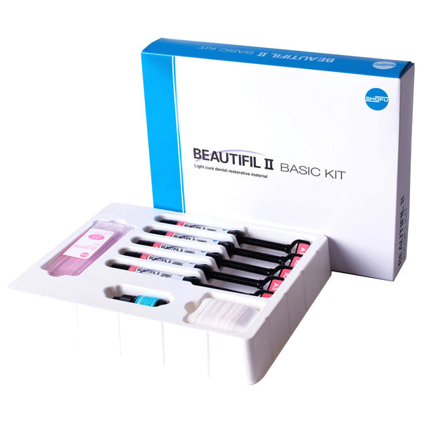 Shofu Beautifil II Basic Kit + Composite Polishing Kit CA Dental Prod
