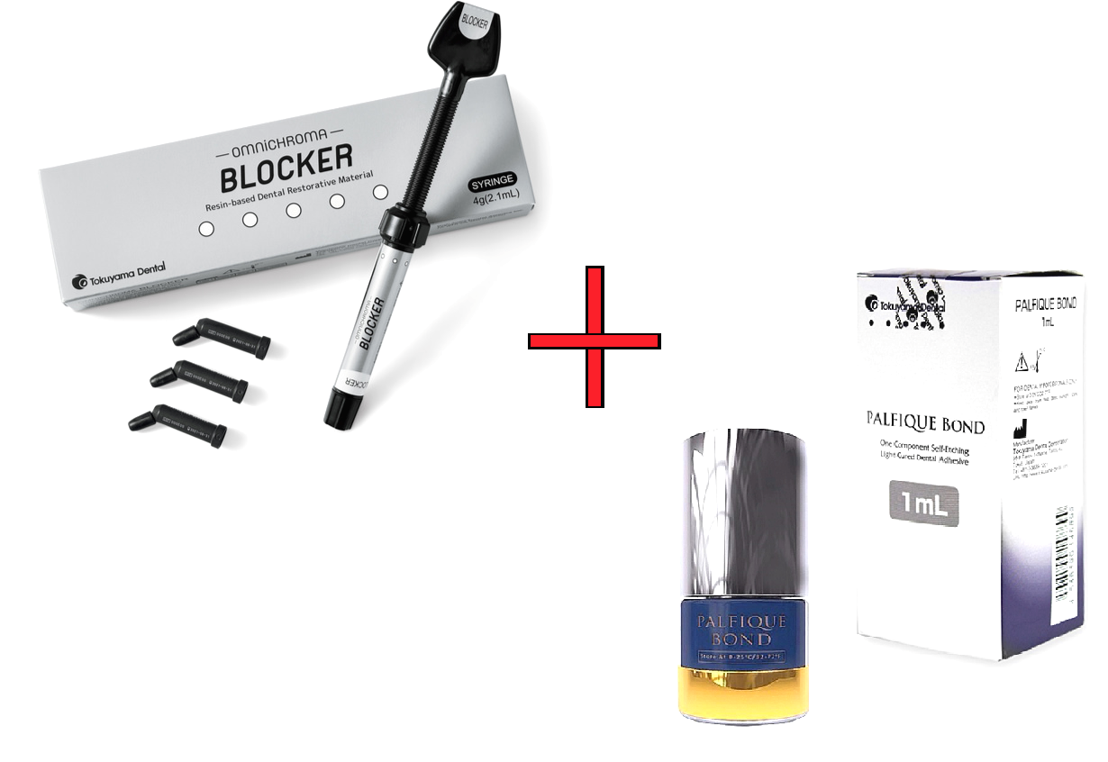 Tokuyama Palfique Omnichroma Blocker Combo + Palfique Bond 1ml