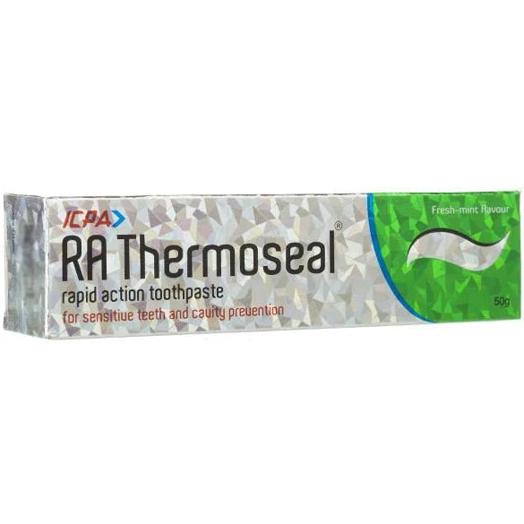 ICPA RA Thermoseal Dental Toothpaste Rapid Action Mint Flavour (Pack o