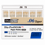 Diadent Paper Points Special Tapered 6% Endodontic Measuring & Filling Dental Points