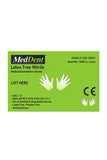 Meddent Nitrile Disposable Examination Gloves (Pack of 100)