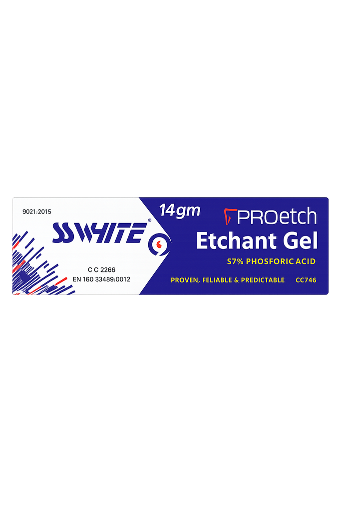 SS White Proetch Etchant Gel 37% Phosforic Acid (14 gm) – Dental Prod