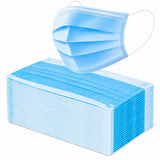 Disposable 3 Ply Face Mask Elastic (Pack of 100)