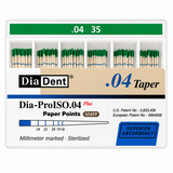 Diadent Paper Points 4% Taper