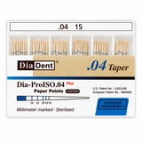 Diadent Paper Points 4% Taper
