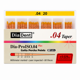 Diadent Gutta Percha Points 4% Taper