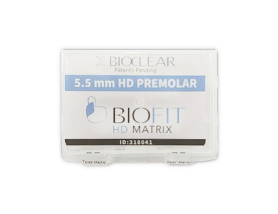 Bio-Clear Biofit HD Matrix - 5.5mm PreMolar – Dental Prod
