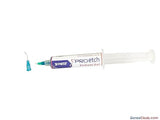 Dental etchant gel syringe with 'ProEtch' branding on a white background