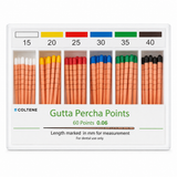 Coltene Gutta Percha Points 6% Endodontic Root Canal Filling Material