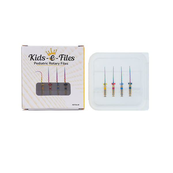 Kids-e-Files Pediatric Rotary Files (17 mm) Assorted Pack – Dental Prod