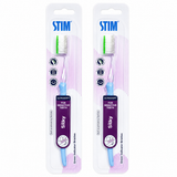 Stim Silky Toothbrush (Pack of 12) – Ultra Soft Bristles for Gentle Daily Oral Care