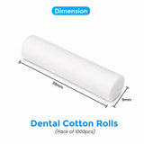 Autoclavable Dental Cotton Rolls (Pack of 1000)