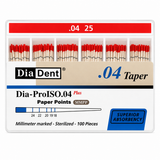 Diadent Paper Points 4% Taper