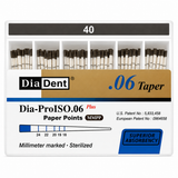 Diadent Paper Points Special Tapered 6% 