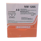 Ethicon NW 1205 Monocryl Absorbable Surgical Suture, 70cm