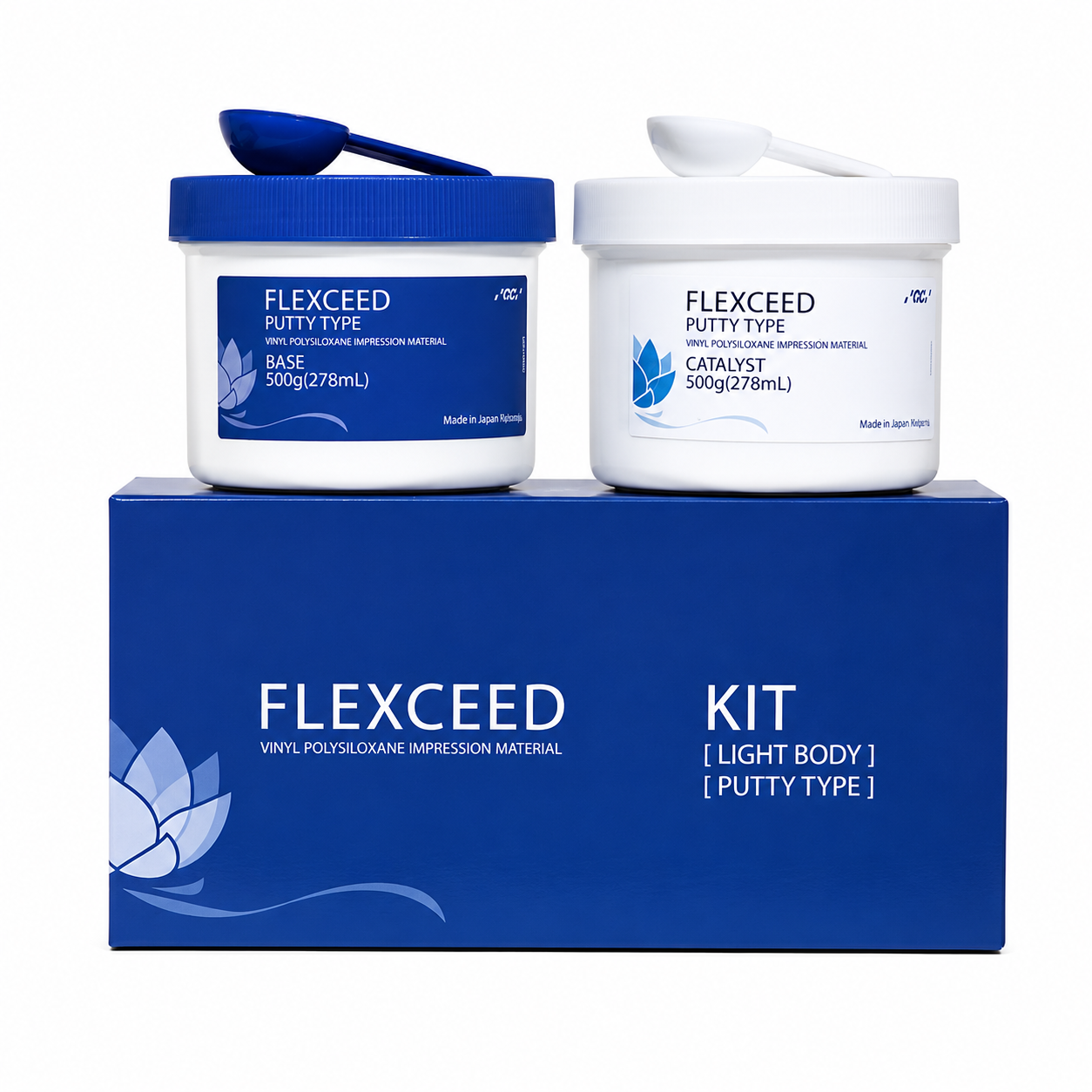 GC Flexceed Putty + Light Body Kit / Rubber Base Impression Material