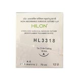 Hilon Non-Absorbable Sterlised Surgical Needle Sutures (HL-3318)