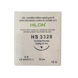 Hilon Non-Absorbable Sterlised Surgical Needle Sutures (HS-3328)