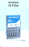 NeoEndo H Files 21mm (Pack of 6) Endodontic Dental Hand Files