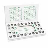 Leone Roth MBT 022 Mini Orthodontic Brackets -  F7310-91 | High Precision Metal Brackets