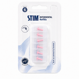 Stim Interdental Refills Dental Brush (Pack of 6) IOS- 0 Tight Gap