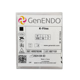 Coltene GenEndo Hand K files 25mm / Endodontic Files