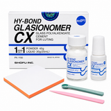 Shofu Hy-Bond Glass Ionomer Cement CX 1-1 Pack | Dental Luting Cement Kit