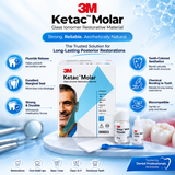 Buy 3M ESPE Ketac Molar High Strength Glass Ionomer Restorative Cement
