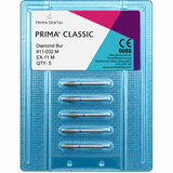 Prima Dental Pear Air Rotor Diamond Burs (Pack of 5)