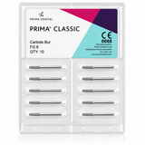 Prima Dental Round Air Rotor - FG Carbide Burs (Pack of 10)
