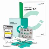 Coltene Rubber Dam Dental Starter Kit (Winged Kit) with Rubber Dam Punch & Forceps | Dental Isolation Kit