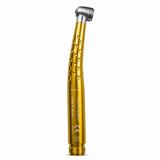 Unicorn DenMart Dental Air Rotor Handpiece Color Plus Gold – High Speed Push Button Turbine