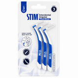 Stim Interdental Proxa Blue Angular Wide Gap ISO-3 (Pack of 5) | Interdental Cleaning Brush for Wide Gaps