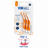 Stim Interdental Proxa Angular Brush ISO-1 Orange Tight Gaps
