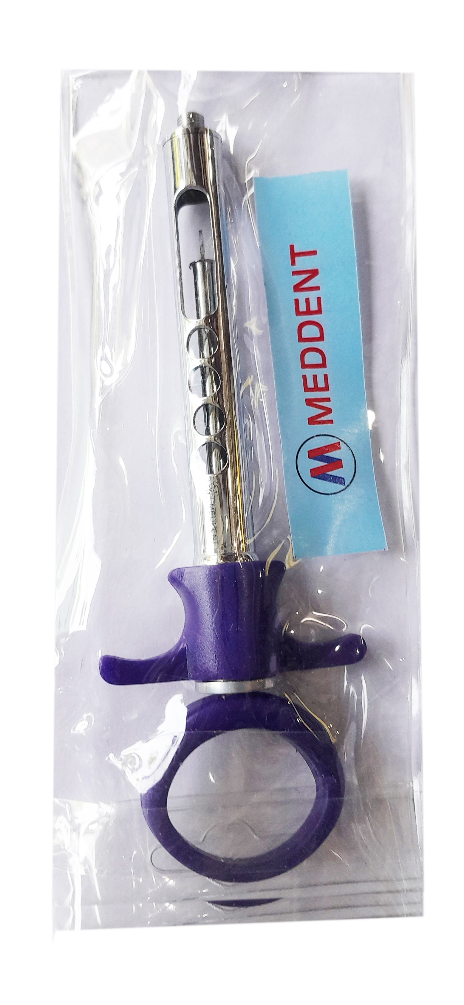 6-Pack Dental Aspirating Syringes 1.8cc, German Stainless Steel - Dental Instruments