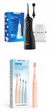 Oracura Smart Water Flosser OC150 (150ml Water Tank) + Oracura SB100 Sonic Lite Battery Operated Electric Toothbrush | Oral Care Combo Pack