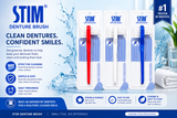 Stim Denture Brush Dental Cleansing Brush