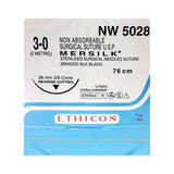 Ethicon Mersilk #3-0 Non-Absorbable Surgical Suture (Nw5028)