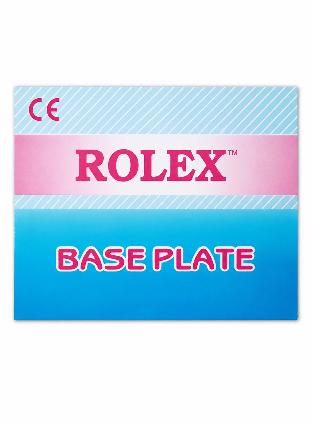Shellac Basplate Rolex Shellac Base Plate / Dental Lab Material – Dental Prod