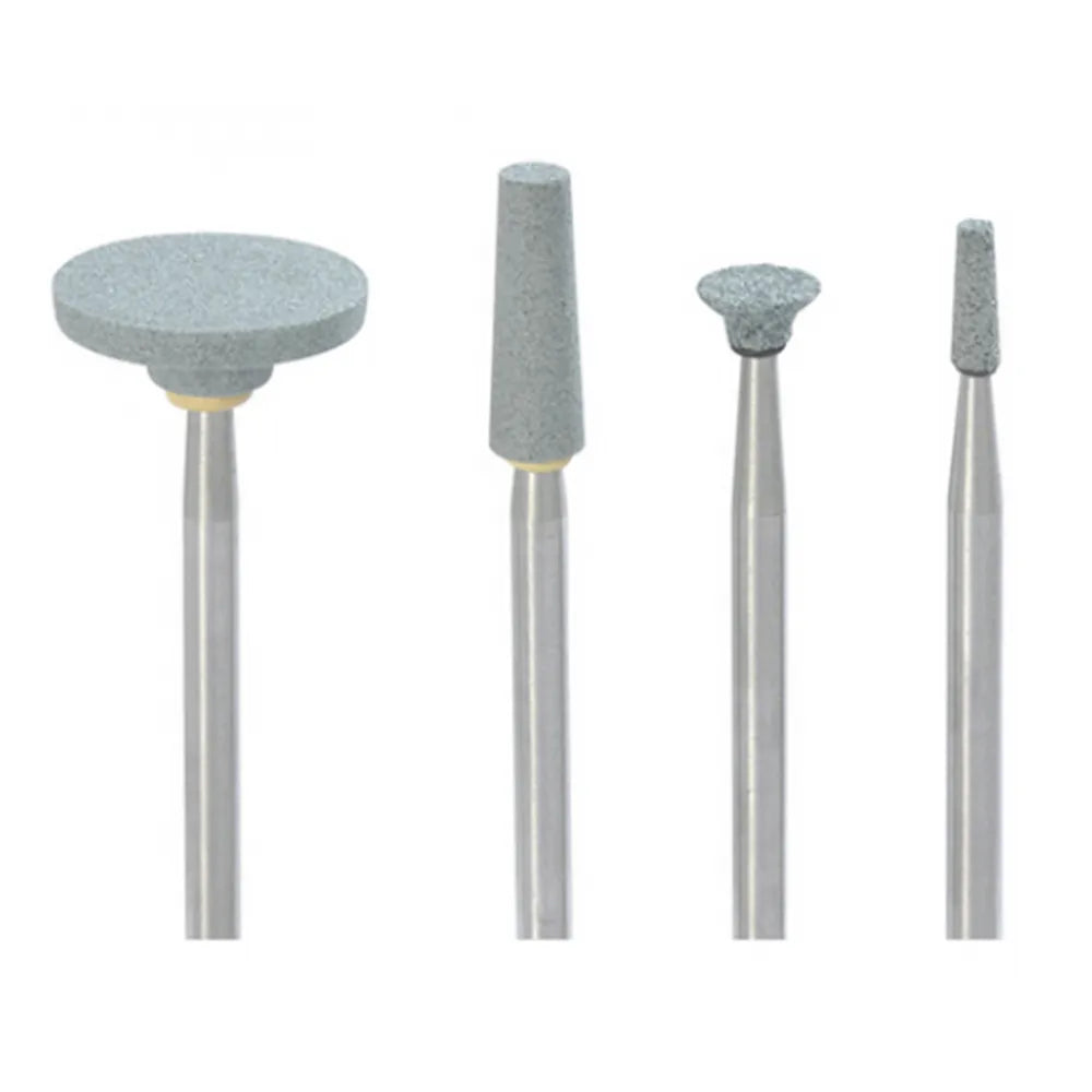 Shofu Dura-White Aluminum Oxide Finishing Stones - 12 Pack, Professional Dental Lab Tools