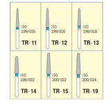 Mani Diamond Burs - Taper Round End / TR Series (Pack of 5)