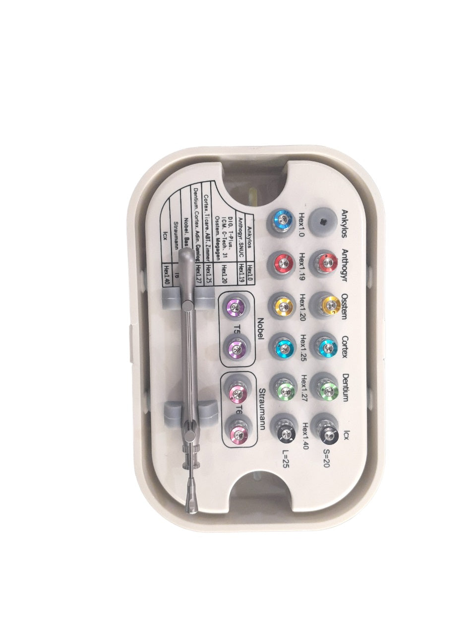 Universal Instrument Kit Dental Implant Prosthetic Universal Kit – Dental Prod