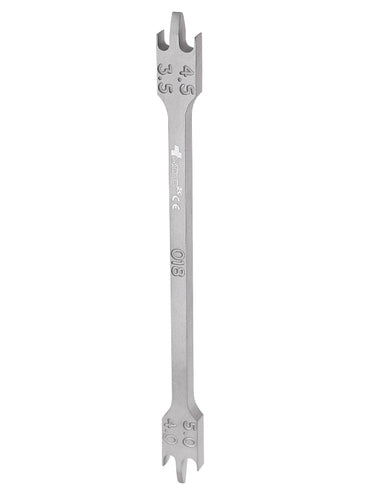 Aluminium Positioning Gauge O18 Stainless Steel Dental Instrument