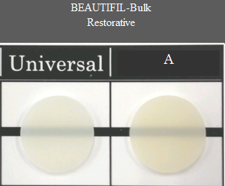 Shofu Beautifil Bulk Restorative 4.5gm Dental Composite Syringe