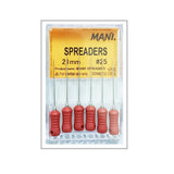 Mani Finger Spreader 21mm (Pack of 6) Dental Root Canal Endodontic Files