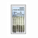 Mani Peeso Reamers 32mm (Pack of 6) Dental Root Canal Endodontic Files